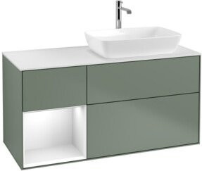 V&B Waschtischunterschrank Finion in Weiß lackiert, Breite: 120 cm, Tiefe: 50,1 cm, Höhe: 50,1 cm - Bild 1