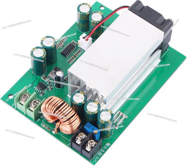 Einstellbares Abwärtsmodul zur Spannungsumwandlung von 72 V auf 60 V, 48 V, 24 V oder 12 V für Lithiumbatterien in Elektrofahrzeugen - Bild 1