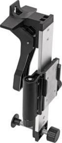 Stabila Wandhalterung SWB 10 in Schwarz mit 11 cm Höhenverstellung sowie Grob- und Feinjustage - Bild 1