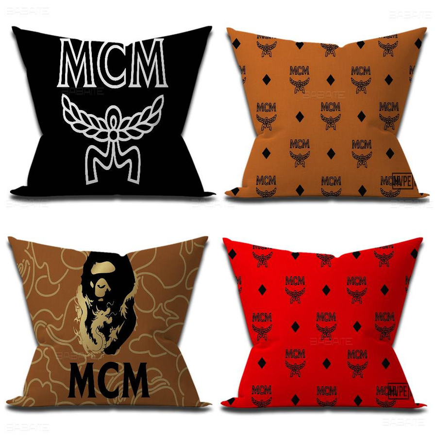 MCM Logo Kissenbezug für Sofa und Auto in verschiedenen Größen - Bild 4