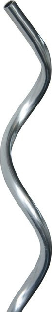 bellissa Aluspirale 180 Pflanzstab aus Aluminium in Silber, Höhe: 180 cm, Durchmesser: 10 mm - Bild 1