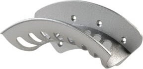 Riegler Schlauchhalter Maxi aus Aluminium in Silber Matt wandmontiert - Bild 1