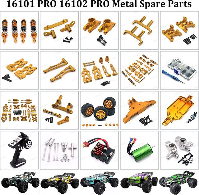 GANGBIBAO SG116 MAX PRO Upgrade Gold Metall, Zubehör, Fahrzeuge - Bild 1