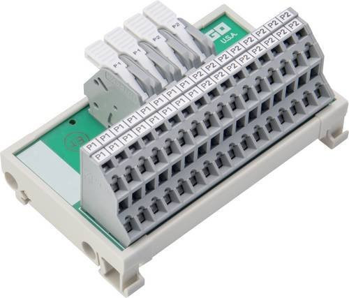 WAGO 830-800/000-317 Potentialverteilermodul, Grau, 6 Stück - Bild 1