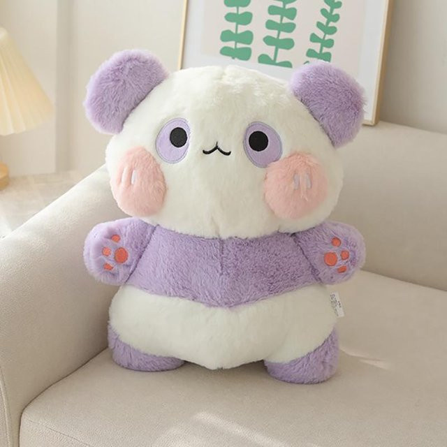 Yiran Health & Beauty Panda Puppe Plüschtier, 40cm, ab 3 Jahre - Bild 1