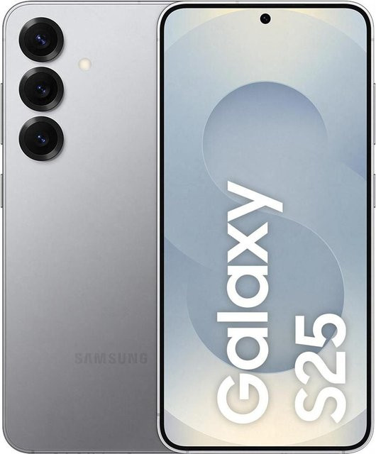 Samsung Galaxy S25 Enterprise Edition Smartphone 128GB 5G Silver Shadow mit 6,2 Zoll OLED Display und Android 15 - Bild 1