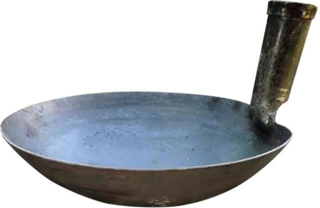 SoleMemory Schlammschaufel aus Stahl in Grau mit ergonomischem Griff für die Kanal- und Abwasserreinigung, Breite: 20 cm - Bild 1