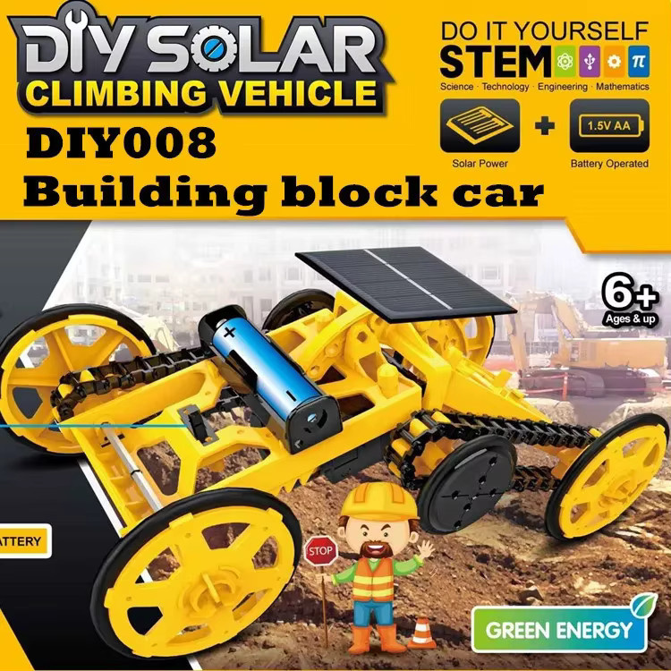 CONUSEA Solar DIY Robotic Set, All-Wheel-Drive Klettern Auto, ab 6 Jahre - Bild 3