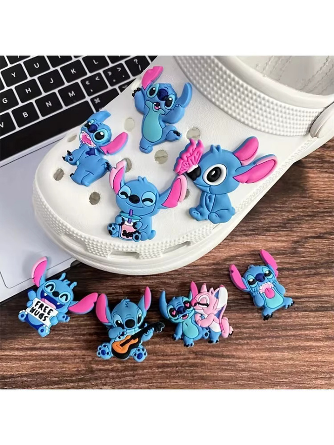 Bandai Charms, 8-teiliges Set, Cartoon, Kinder, Mädchen, PVC - Bild 5
