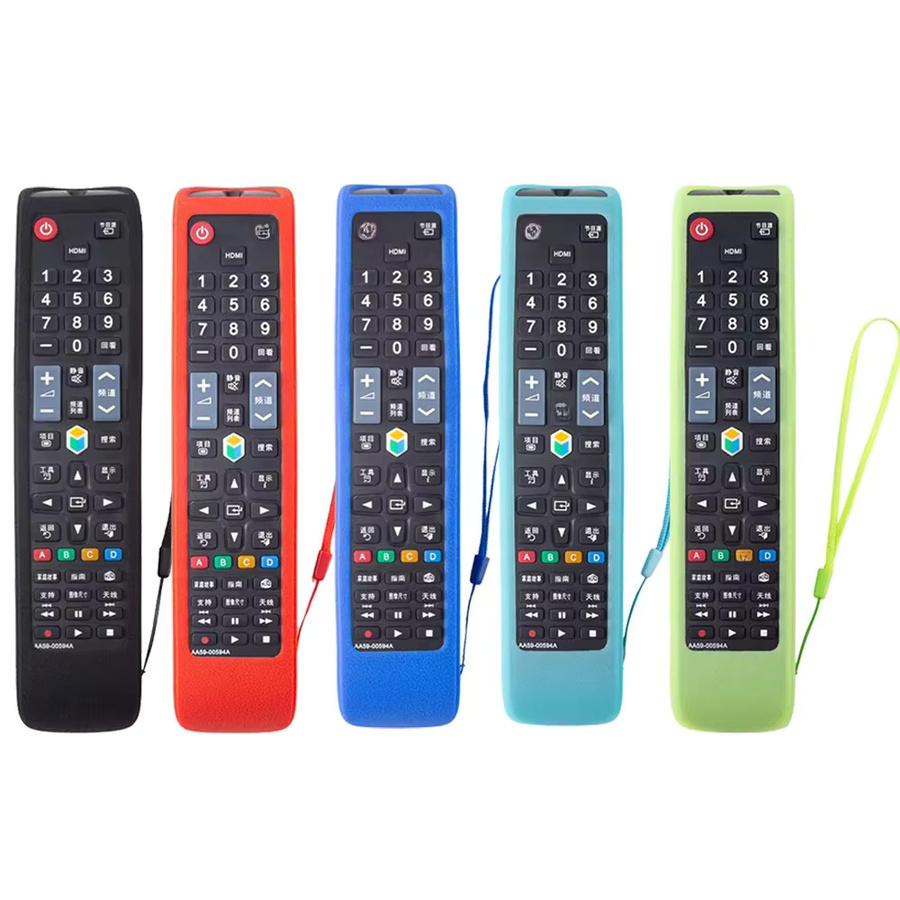 Grüne Silikon-Schutzhülle für Samsung TV-Fernbedienung BN59-01198Q - Bild 4