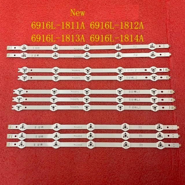 LED Hintergrundbeleuchtung Streifen für Panasonic TV Modelle 6916L-1812A 1811A 1813A TX-47AS802B TX-47AS650E 47ASM651 TX-47AS650B TX-47AS740E TX-47AS740B - Bild 1