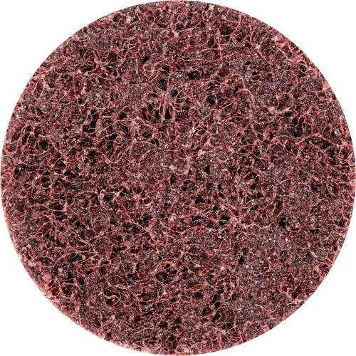 PFERD COMBIDISC harte Vliesronde CD für Feinschliff und Finish, Durchmesser: 50 mm, Körnung: A180M, Farbe: Rot/Braun - Bild 1