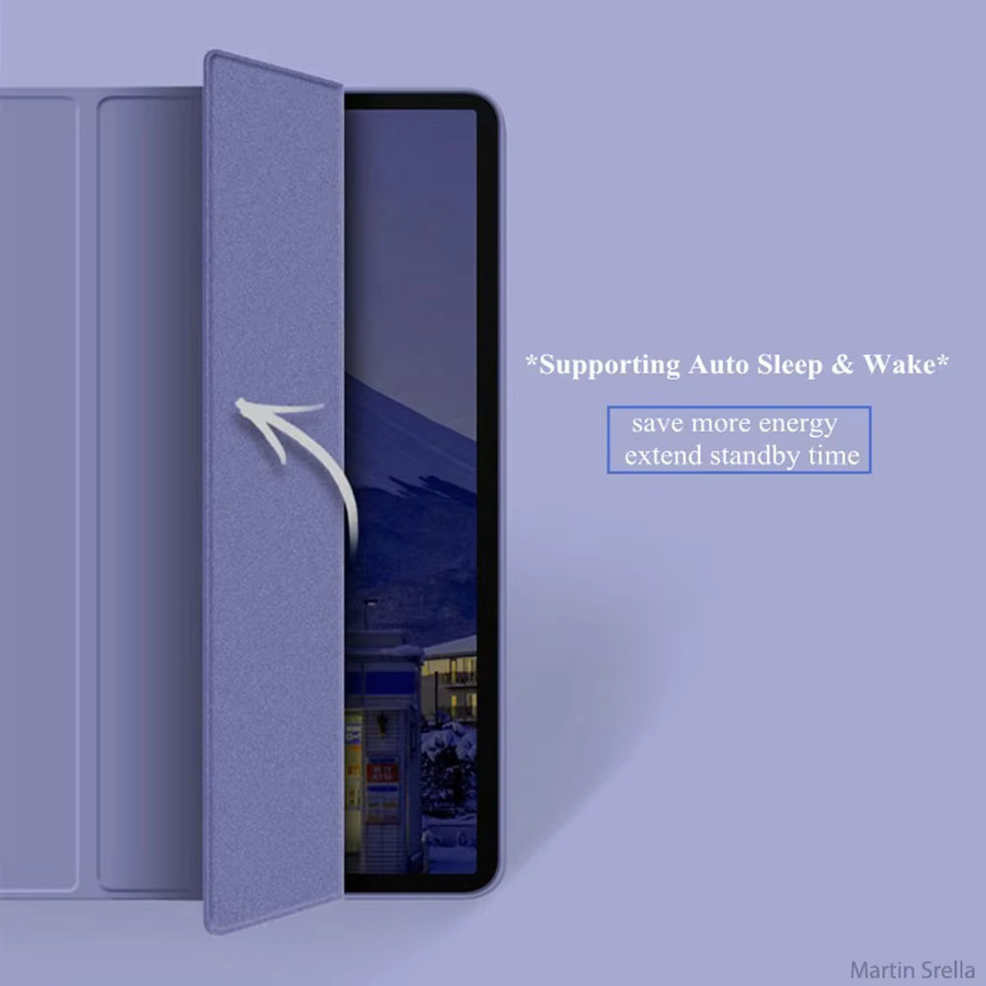 Weiche TPU-Hülle für Huawei Matepad 11.5 S 2025 in Purple - Bild 3