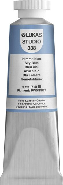Lukas Studio Ölfarbe Himmelblau 37 ml Premium-Qualität für Profis - Bild 1