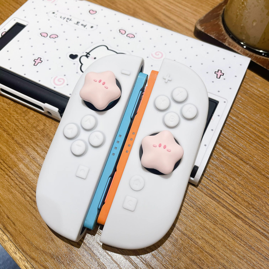 Kawaii Silikon-Schutzhülle für deine Nintendo Switch 2 Konsole und Joy-Cons in Weiß, stoßfest und kratzfest - Bild 5