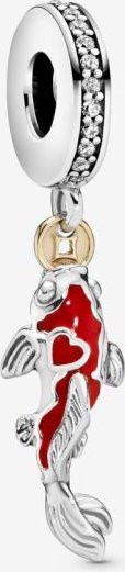 Allbestart Charm 925 Silber, Zirkonia, Weiß, Damen - Bild 1