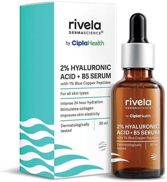 Rivela Dermascience Hyaluronsäure 2% + B5 Serum, 30 ml, Normale Haut - Bild 1
