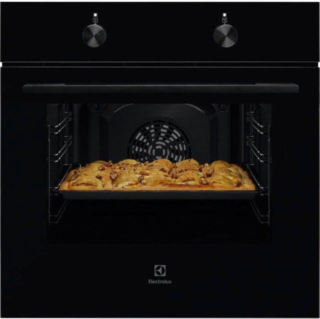 Electrolux Einbaubackofen-Set ELXB1K in Schwarz mit Glaskeramikkochfeld, B/H/T: 59,4 x 59 x 56 cm - Bild 1
