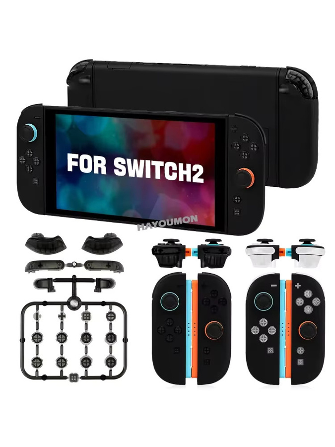 Pogopirate Ersatz-Reparaturset für Nintendo Switch NS2 Zubehör: Kompletter Tastensatz ABXY L R ZL ZR Trigger in Blau - Bild 6