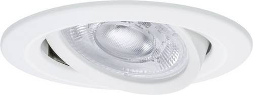 Paulmann LED-Einbauleuchte GU10, rund, Weiß, dimmbar und verstellbar - Bild 1