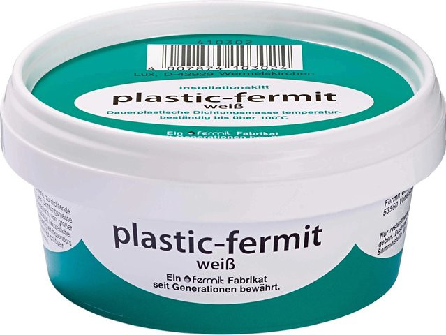 LUX-TOOLS Dichtpaste Installations-Kit, Weiß, 250 g - Bild 1