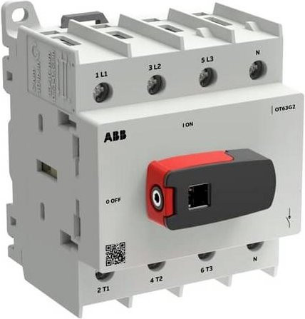 ABB OT63G2-4BSN2/40 Lasttrennschalter in Grau - Bild 1