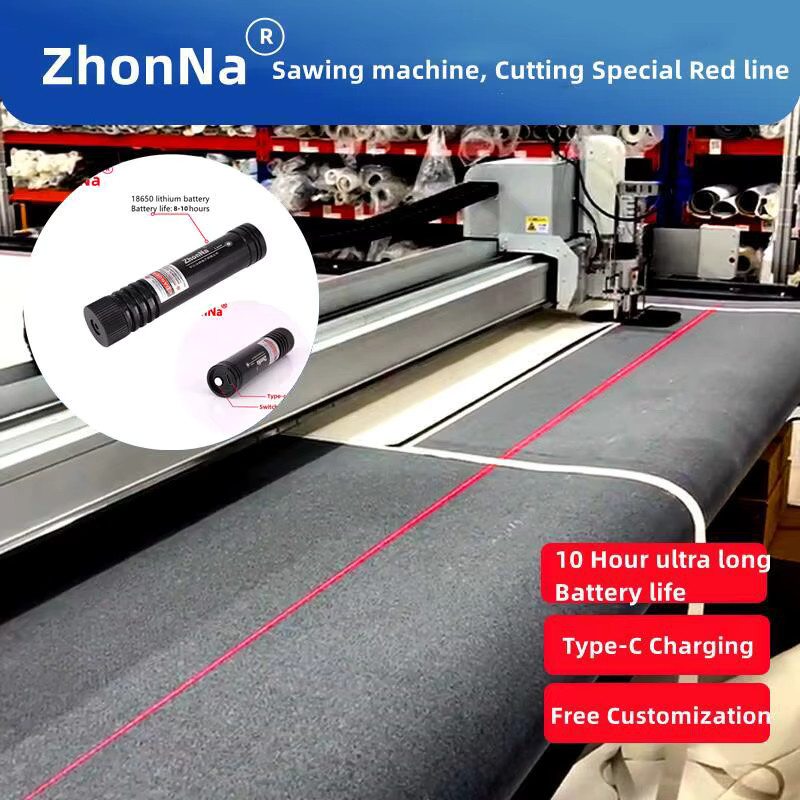 ZhonNa Laser-Werkzeug zur Linienmarkierung und zum Schneiden von Marmor und Holz in Schwarz-Grün mit Lithium-Akku und Typ-C-Ladung - Bild 5