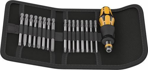 Wera Kraftform Kompakt 60 ESD Bit-Schraubendreher-Set, 17-teilig - Bild 1