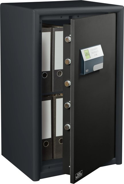 Burg-Wächter Sicherheitsschrank Combi-Line CL 460 E Feuerschutztresor mit Zahlenschloss, schwarz, B/H/T: 49,5 x 82 x 44,5 cm - Bild 1