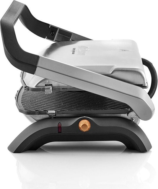 Arzum Tostçu Delux Kontaktgrill und Sandwichmaker aus Edelstahl, 1800W, Silber - Bild 1