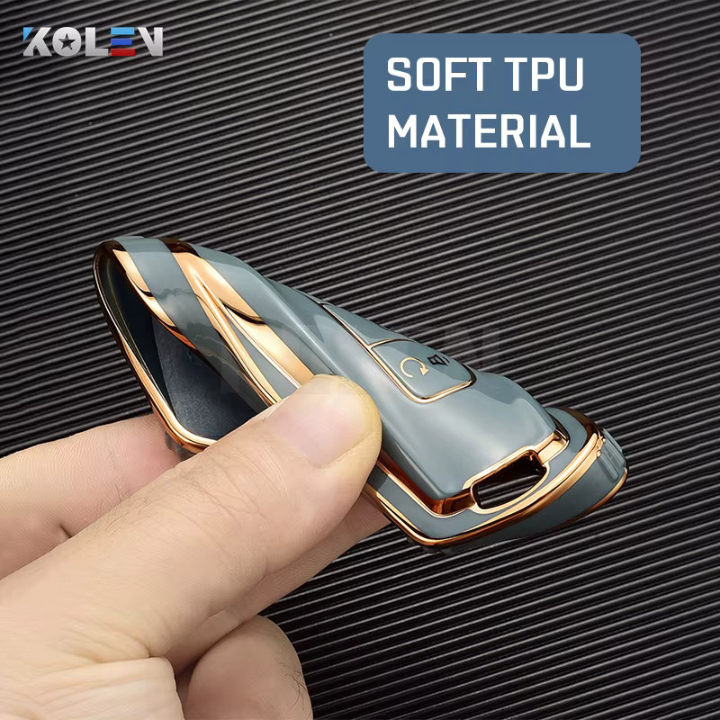KOLEN TPU Schlüsselhülle für Geely Coolray Atlas Boyue NL3 Emgrand X6 X7 EX7 GT GC9 Borui als Schutzhülle für die Auto Fernbedienung - Bild 2
