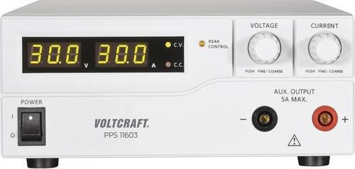 VOLTCRAFT PPS-11603 Labornetzgerät in Weiß mit 2 Ausgängen, einstellbar 1 - 60V, 0 - 2.5A, 160W und USB, remote programmierbar - Bild 1