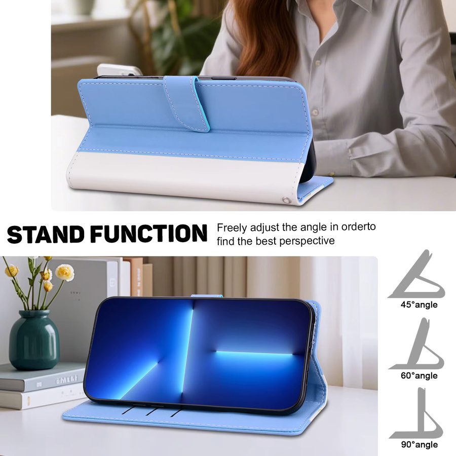 Magnetische Lederhülle im Flip-Design für Xiaomi Redmi Note 15 14 14S 13 12 Pro Plus 4G/5G - Bild 5