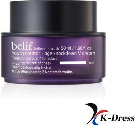 belif Youth Creator Age Know-Down V-Creme, 50 ml, mit Panthenol - Bild 1