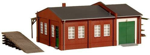 Auhagen 11462 Bahnmeisterei mit Rampe, H0, 1:87