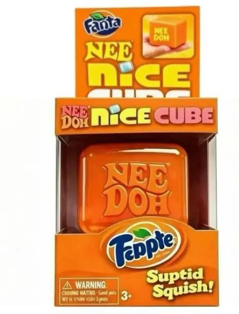 Dr Pepper Nice Cube Squishy, Stressabbau-Spielzeug, Weicher Quetsch-Fidget-Würfel - Bild 1