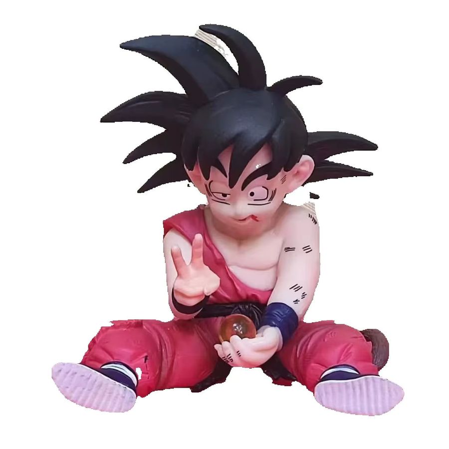 Bandai Dragon Ball Z Son Goku Super Saiyajin Action Figure aus PVC in Multicolor, Höhe: 8 cm - Bild 2