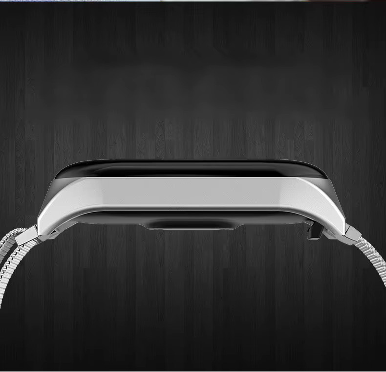 TINUORA Uhrenarmband Edelstahl, Silber, Unisex - Bild 5