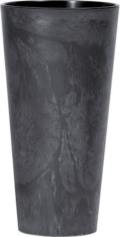 Prosperplast Blumentopf Tubus Slim in Grau, Durchmesser: 40 cm, Höhe: 76,2 cm - Bild 1