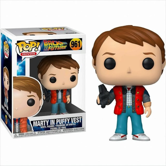 Funko Back to the Future Marty in Puffy Vest, Einzelfigur - Bild 1