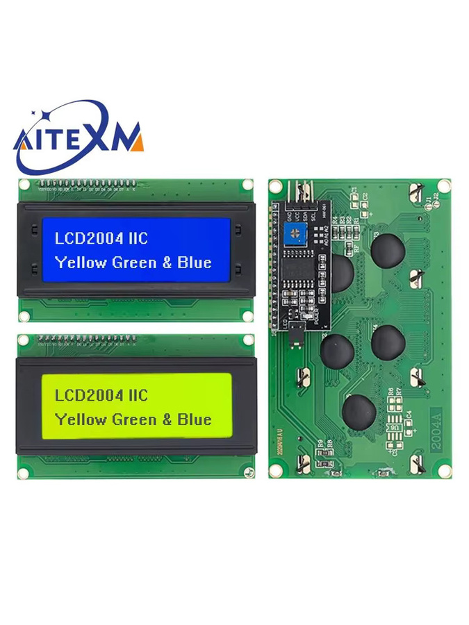 YANXD LCD2004 IIC/I2C Serielles LCD-Modul mit blauem/grünem Display für Arduino UNO R3 MEGA2560 - Bild 4