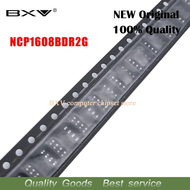 10 Stück NCP1608BDR2G SMD Kondensatoren im SOP8 Gehäuse, Farbe: Schwarz - Bild 1
