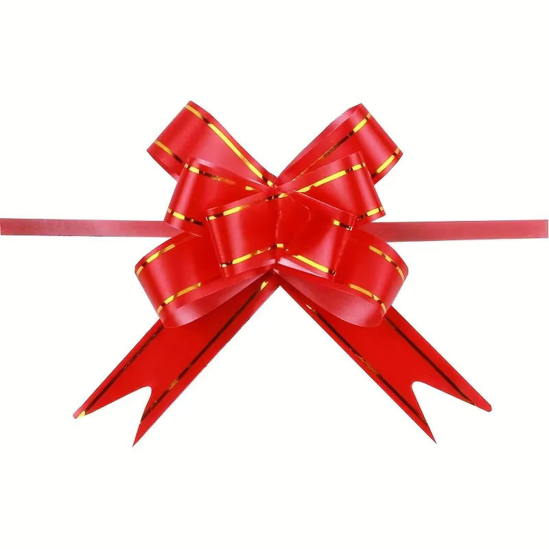 100 Stück Dekorative Schmetterlingsschleifen in Weiß zum Aufhängen für Party, Hochzeit und Weihnachtsbaum - Bild 2