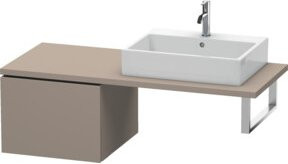 Duravit L-Cube Unterschrank für Bad mit einer Konsole und einem Auszug, B: 52 cm, H: 40 cm, T: 54,7 cm - Bild 1