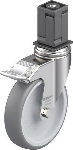 Blickle Edelstahl-Apparate-Lenkrolle LKRXA-TPA 126G-11-FI-EXV18 in Silber, Rad-Durchmesser: 125 mm, Tragfähigkeit: 120 kg - Bild 1