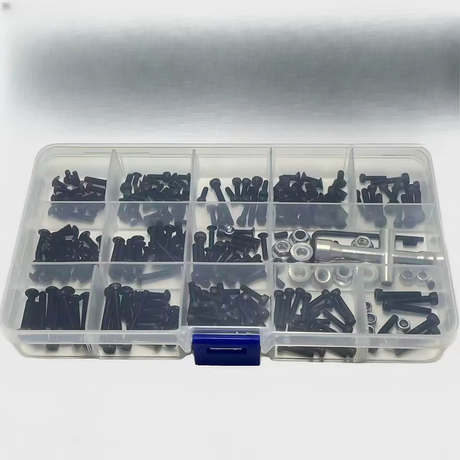 E-Star Hub Hyper GO MJX 10303 10304 Metallschrauben Befestigungssatz, Ersatzteile, Metall, Schwarz - Bild 2
