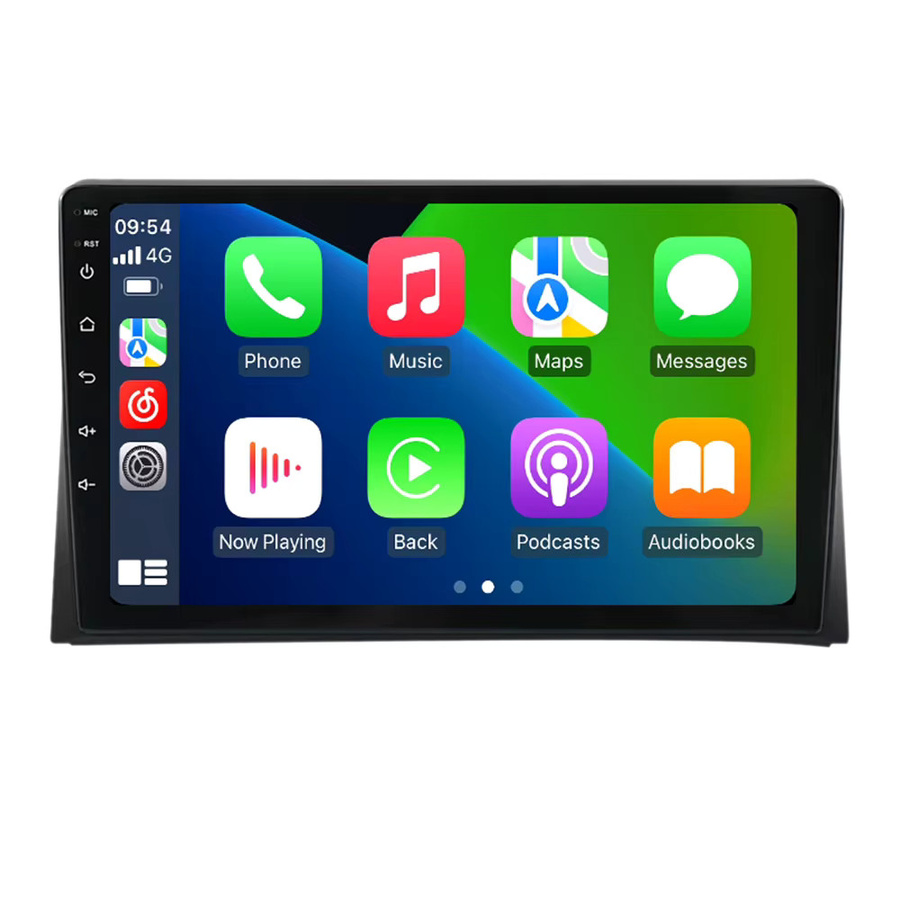 MEKEDE Android Auto und Wireless CarPlay Autoradio mit GPS Navigation und Video Player für Volkswagen Multivan T5 2003-2015 in Schwarz - Bild 5