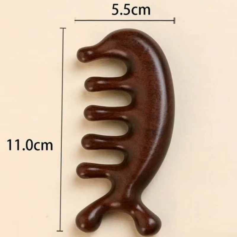 RUZOFO Massagekamm für Kopfhaut und Haare, Öl - Bild 6