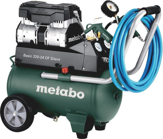Metabo Kompressor Basic 220-24 OF Silent in Grün - Bild 1