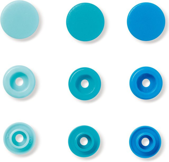 Prym Druckknöpfe Color Blau Multicolour - Bild 1